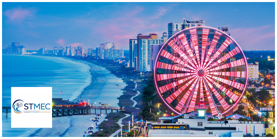 Myrtle Beach, SC with STMEC conference logo